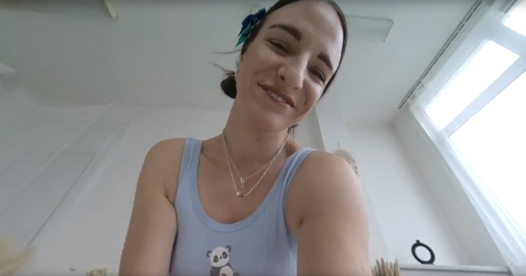 Beautiful Model Masturbates Her Pussy - Image 2