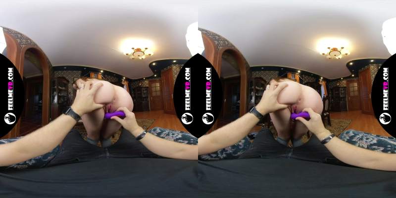 Lina Makes Lapdance And Then Masturbates With Sucking Vibrator VR180 - Image 5