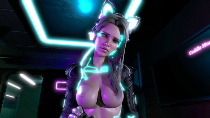Cyberpunk Cowgirl Thrill with Alana CGI - Image 2