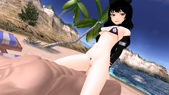 Blake Belladonna Beach Fantasy XXX Parody - Image 1