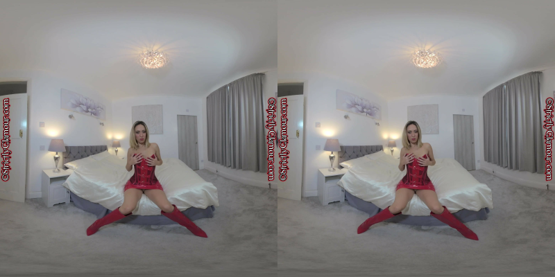 Samantha in Red PVC - Image 2