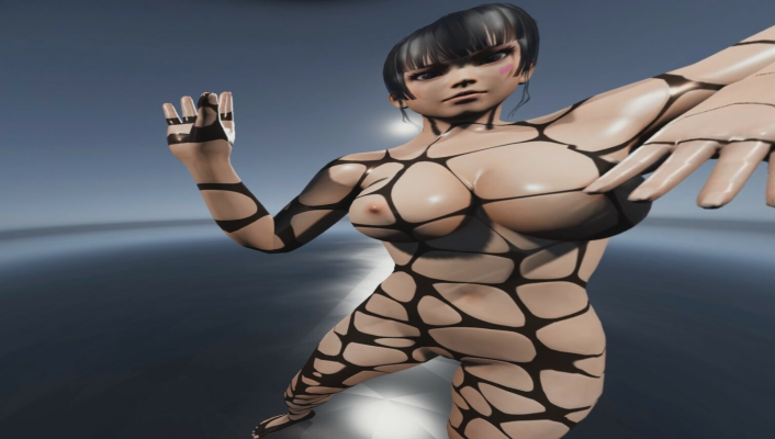 Nyotengu Conqueror Dissolving Suit VR Parody - Image 1