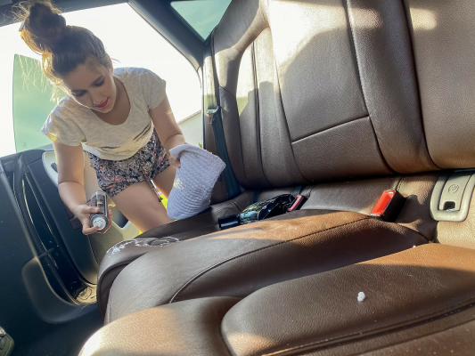 Darya & Brad - Backseat Quick Fuck - Image 1