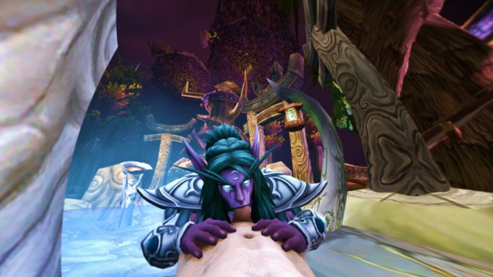 Tyrande's Seductive Buff: 4K VR Parody - Image 2