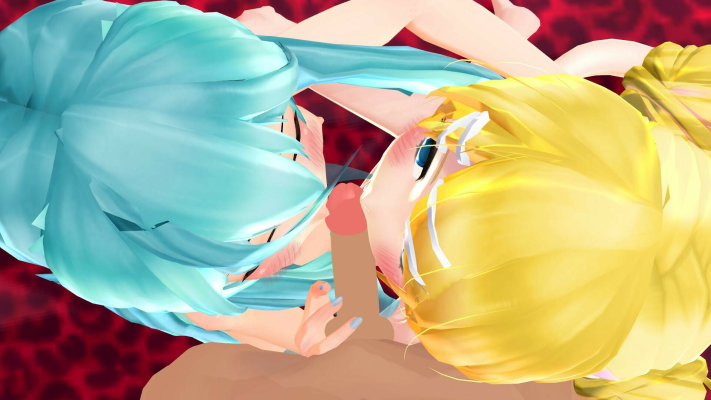 Vocaloid Miku and Rin Wild Double Action - Image 2
