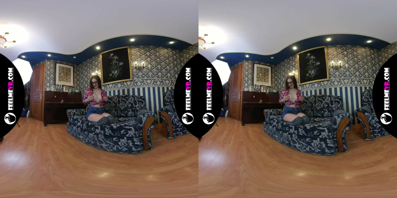 Teenager Style Nude Pohotosession Vr180 Backstage With Busty Girl Lina - Image 2