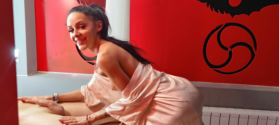 Ayana - At The Massage Parlor - Customer Came Back - Image 3