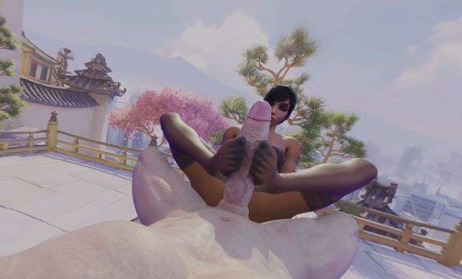 Pharah Overwatch XXX Parody Feet Fantasy - Image 2
