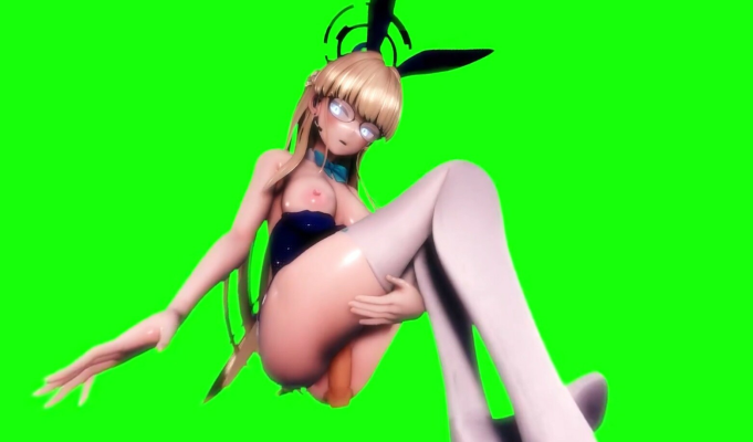 Toki Asuma Sideways Passion in VR Anime Parody - Image 1