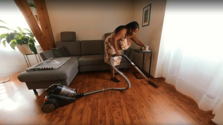 Pam's Steamy Cleaning Adventure in 4K VR - Image 1