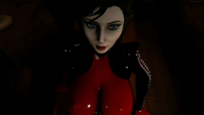 Elizabeth Stuns in Latex VR Parody Action - Image 4