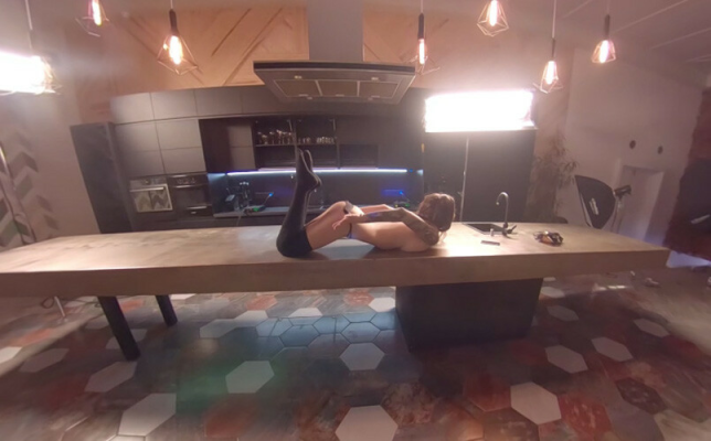 LessyQ's Busty Striptease - Huge Natural Boobs - Image 4