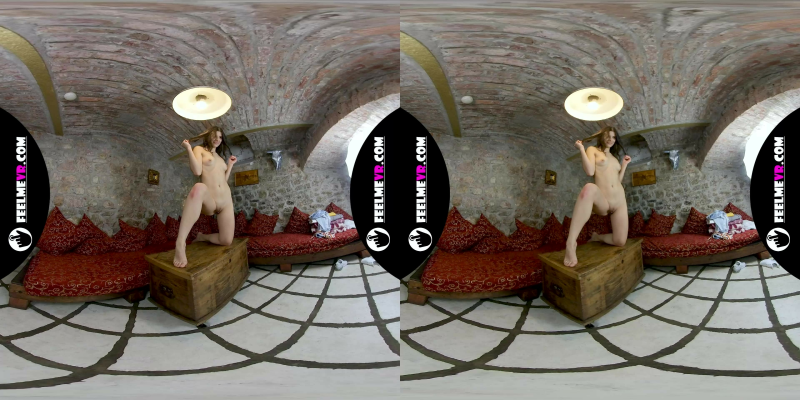 Virtual Reality Nude Photosession Backstage With Teenager Viola Kat - Image 8