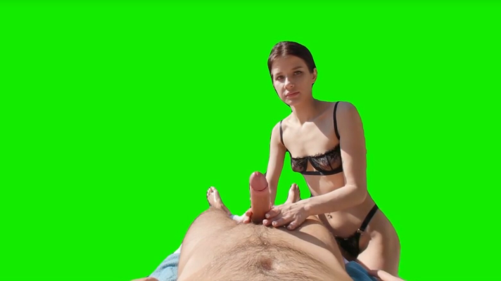 Sophie Weber in Steamy Poolside VR Passion - Image 1