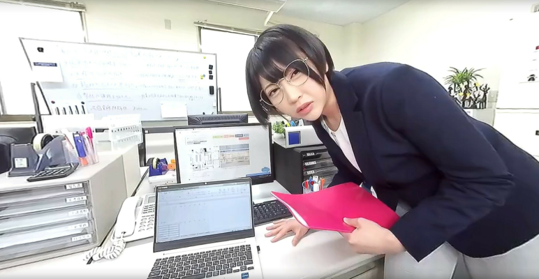 Creampie Sex With A Usually Serious Female Boss P1 - Image 1